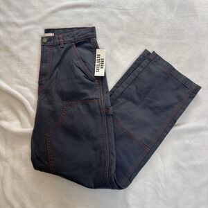 Urban Outfitters BDG Women's High Rise Canvas Carpenter Pants - Size 28